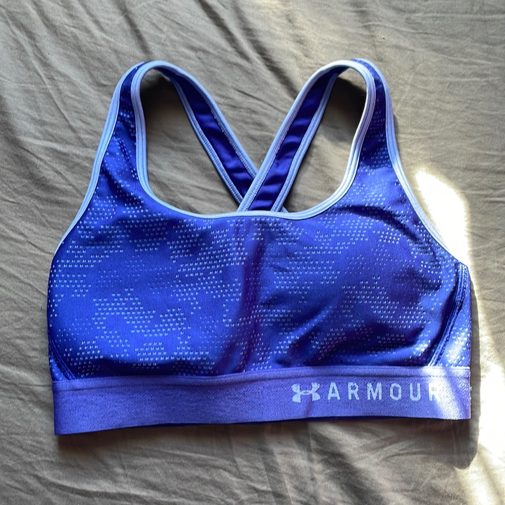Under armour padded sports bra